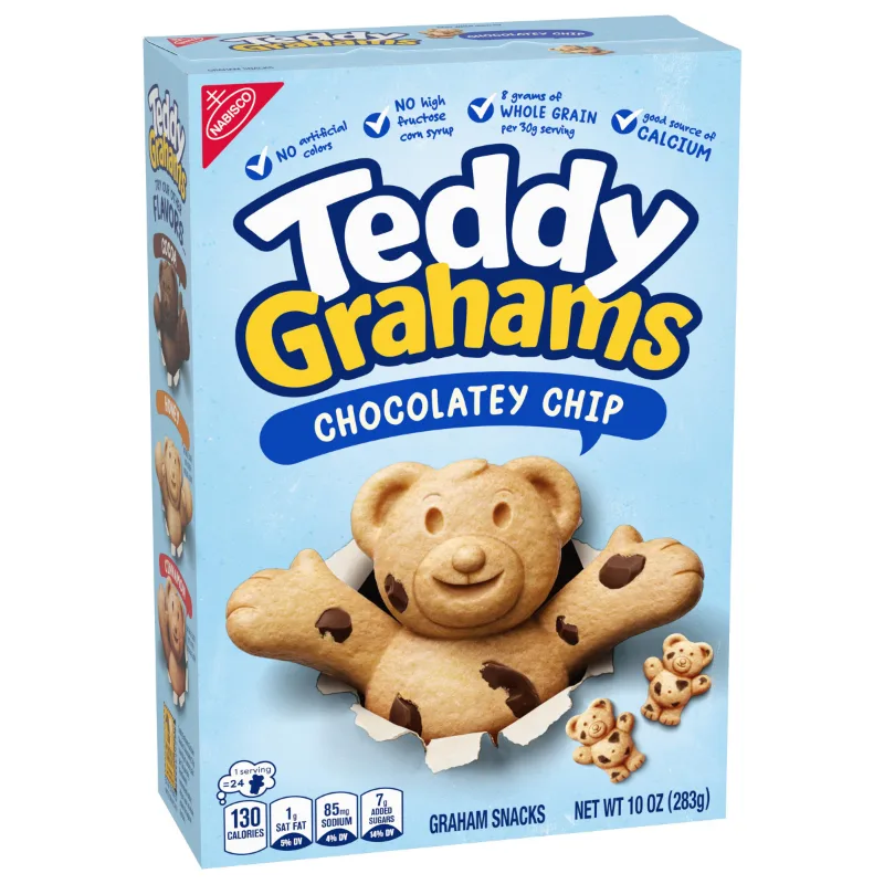 Teddy Grahams Chocolatey Chip Graham Snacks, 10 oz boxes, photo 7