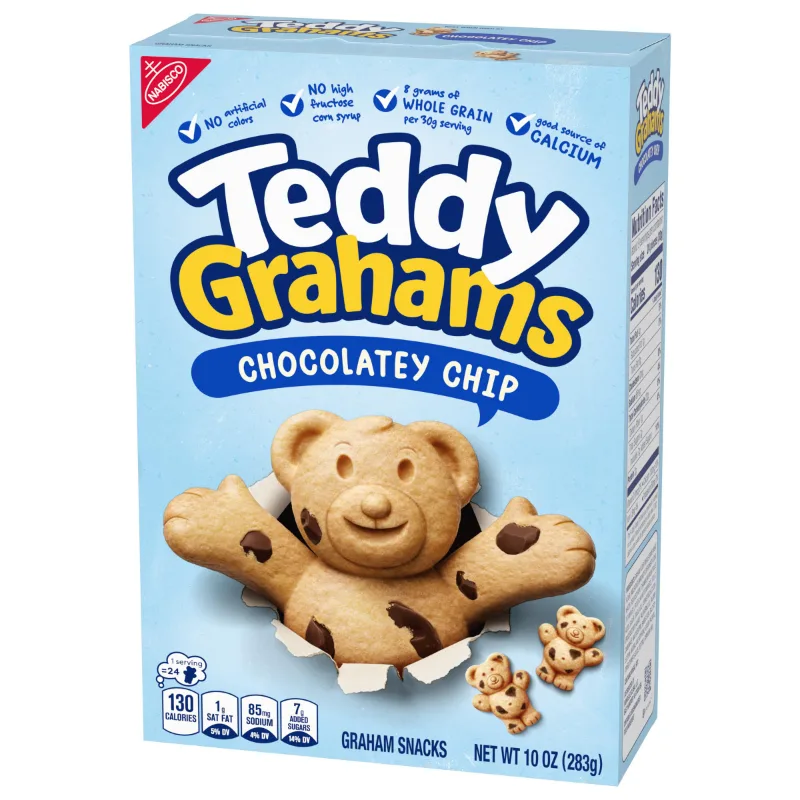 Teddy Grahams Chocolatey Chip Graham Snacks, 10 oz boxes, photo 8